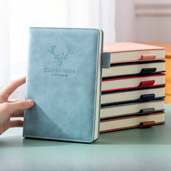 200 Pages A5 Leather Notebook