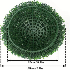 Artificial Grass Ball Boxwood Outdoor Decor Fall Wedding Garden