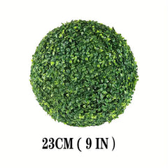 Artificial Grass Ball Boxwood Outdoor Decor Fall Wedding Garden