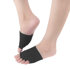 Toeless Half Palm Yoga Socks Sweat Absorbing Non Slip Ballet Sports Socks