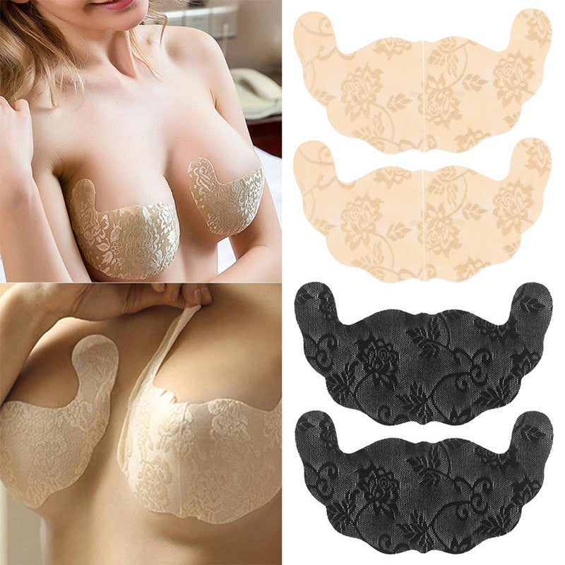 Disposable Breast Stickers F Cup Wedding Ladies Beach Invisible Push-up Bra