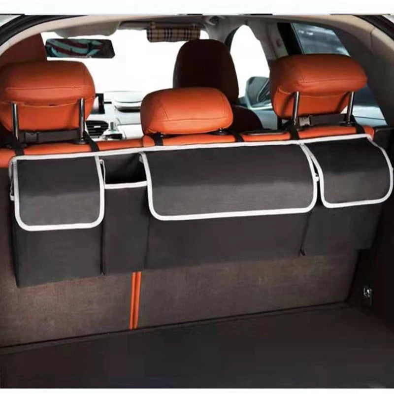 High Capacity Car Seat Back Storage Bag