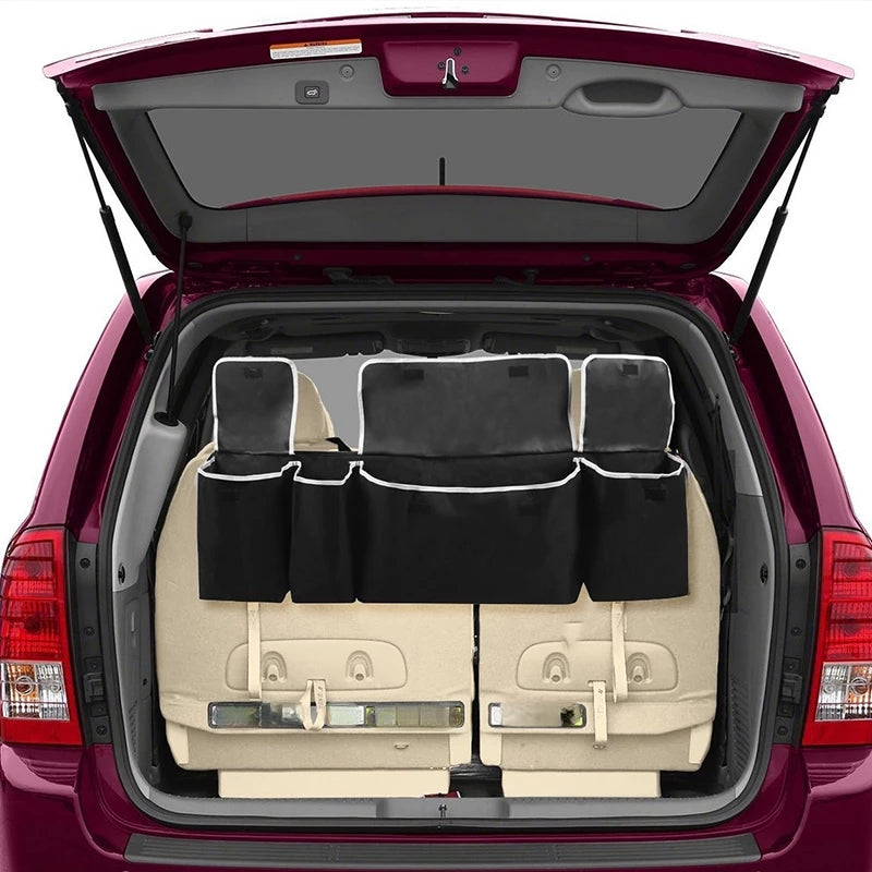 High Capacity Car Seat Back Storage Bag