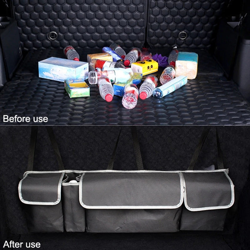 High Capacity Car Seat Back Storage Bag