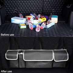 High Capacity Car Seat Back Storage Bag