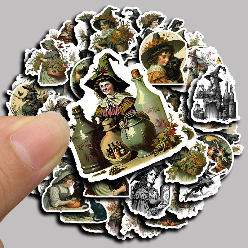 50pcs Between Old Events Stickers for Water Bottle Laptops Phones
