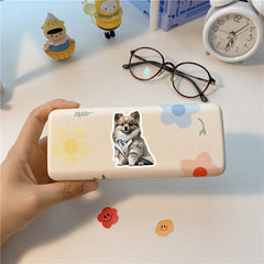 50pcs Dog Sticker Waterproof Vinyl Sticker For Water Bottle Laptops