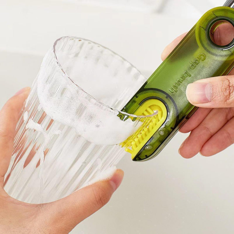 3 in 1 Multifunctional U Shape Cup Washing Brush