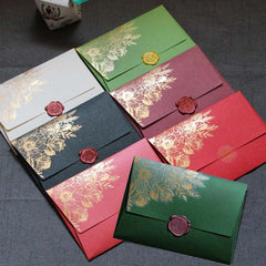 10pcs High Pearl Paper Envelopes Wedding Invitation Cards Envelopes