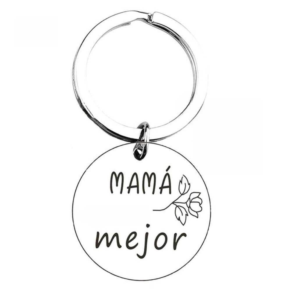 Stainless Steel Keychain Mother's Gift From Daughter To Mother