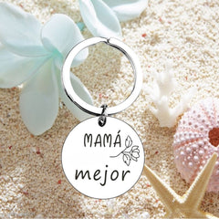 Stainless Steel Keychain Mother's Gift From Daughter To Mother