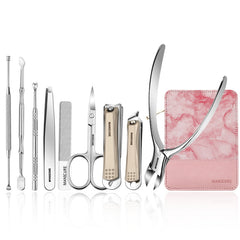 Nail Clippers Fingernail & Toenail Cutter Nail Scissors Manicure Tool Set