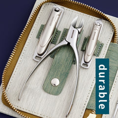 Nail Clippers Fingernail & Toenail Cutter Nail Scissors Manicure Tool Set