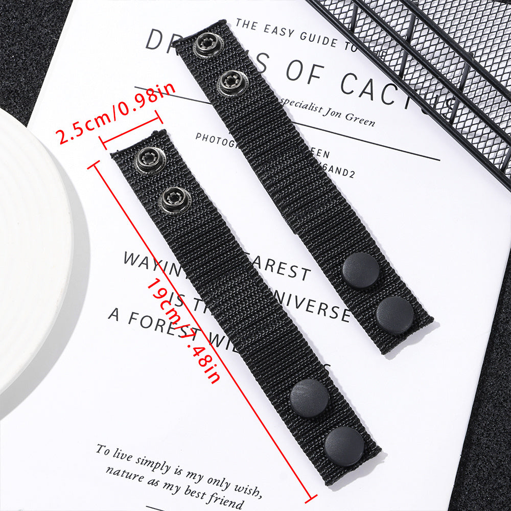 4pcs Webbing Carabiners Hang Buckle Strap Belt Clips