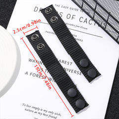 4pcs Webbing Carabiners Hang Buckle Strap Belt Clips