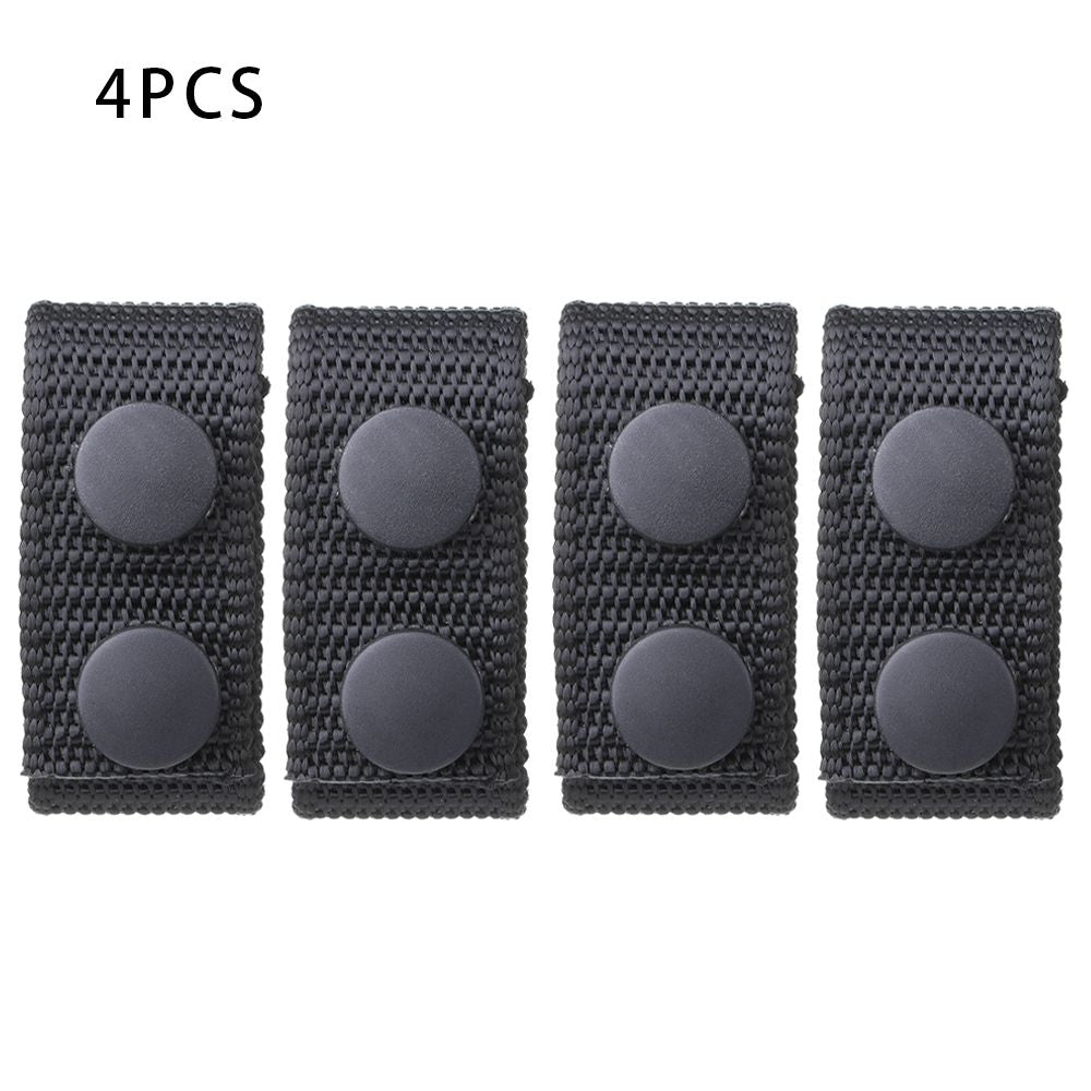 4pcs Webbing Carabiners Hang Buckle Strap Belt Clips