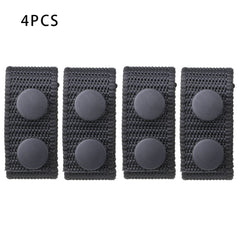 4pcs Webbing Carabiners Hang Buckle Strap Belt Clips