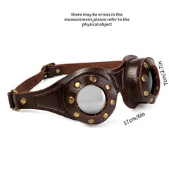 Halloween Steampunk Vintage Gothic Goggles Eye Protection Eyewear