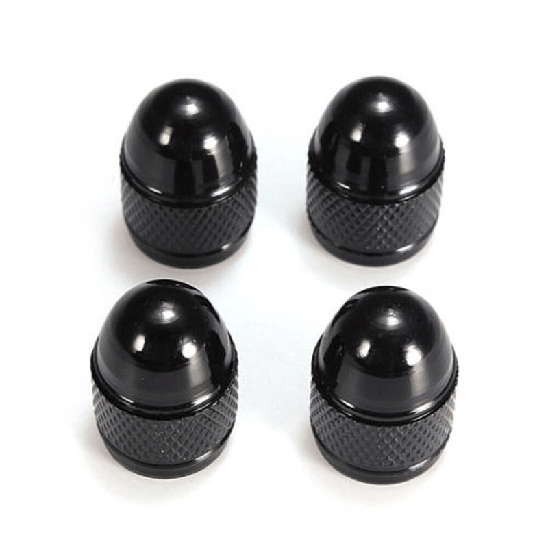 4pcs Aluminum Nipple Caps Car Truck Vent Caps Tire Valve Caps