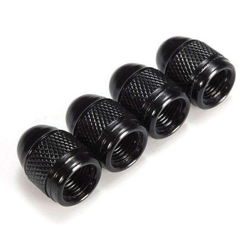 4pcs Aluminum Nipple Caps Car Truck Vent Caps Tire Valve Caps
