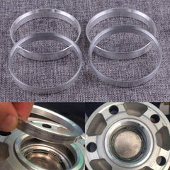 4pcs Aluminum Alloy Wheel Hub Centric Rings for Car
