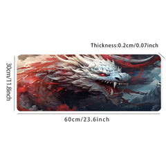 Dragon Gaming Mousepad HD Keyboard Pad Anti-Slip Office Mat