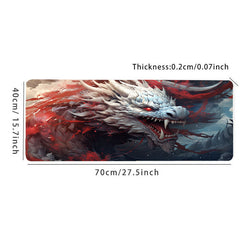 Dragon Gaming Mousepad HD Keyboard Pad Anti-Slip Office Mat