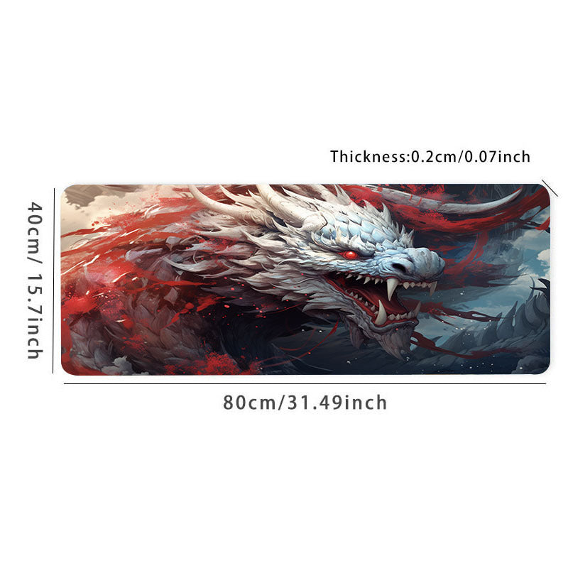 Dragon Gaming Mousepad HD Keyboard Pad Anti-Slip Office Mat