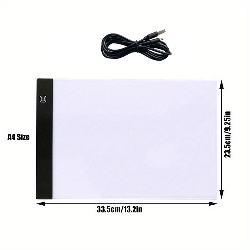 A4 LED Light Pad Copy Board USB Powered
