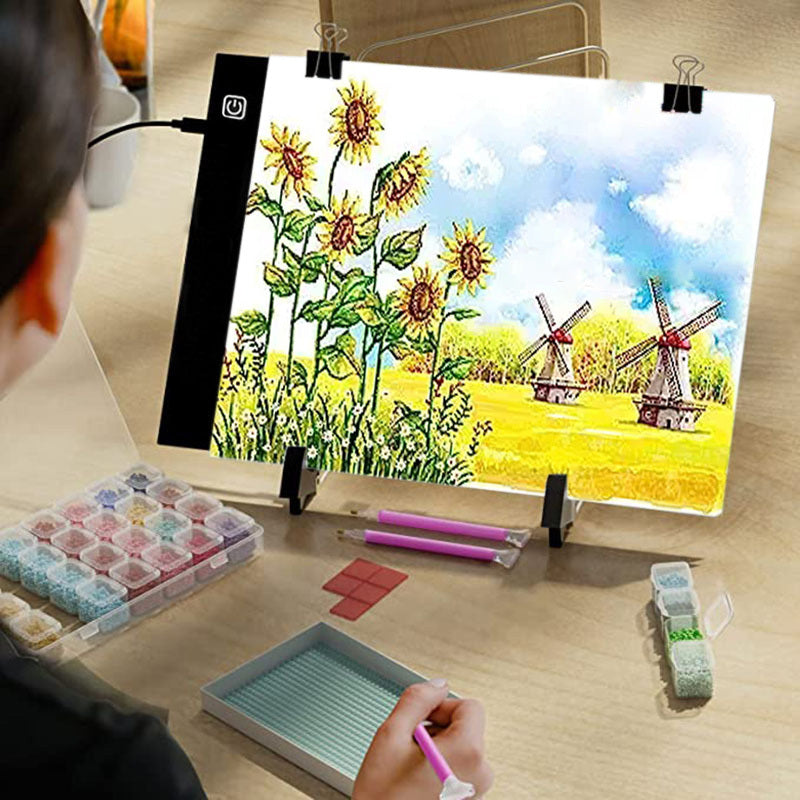 A4 LED Light Pad Copy Board USB Powered