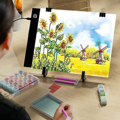 A4 LED Light Pad Copy Board USB Powered