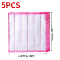 10pcs Microfiber Dish Clothes Absorbent Cleaning Tools For Kitchen