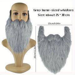 Funny Fluffy Santa Claus Beard Halloween Cosplay Costume Props