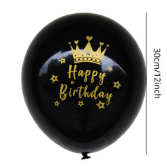 15pcs Birthday Balloons for Milestone Birthday Party Decorations