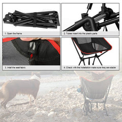 Portable Folding Camping Chair Outdoor Garden Fishing Seat