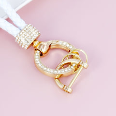 Rhinestone Key Chain Bag Ornament Birthday Gift Men Women