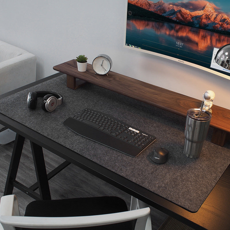 Thickened Desk Mat 37inch Non-slip Table Mat Wear-resistant Soft for Office Home