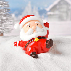Christmas Snowman Micro Landscape Decoration Crystal Ball
