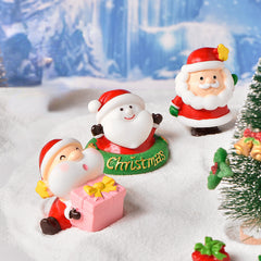 Christmas Snowman Micro Landscape Decoration Crystal Ball