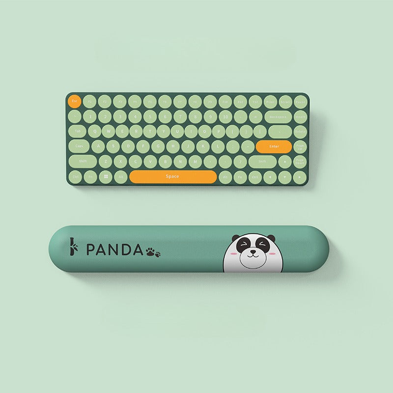 Panda Wrist Guard Mouse Pad Silicone Female 3d Wrist Pad Keyboard