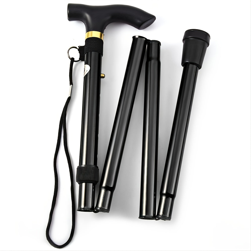 Foldable Lightweight Walking Stick Adjustable Trekking Pole