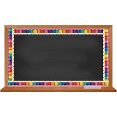 1pc Pencil Border Stickers Back to School Creative Bulletin Board Decor