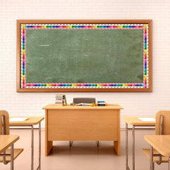 1pc Pencil Border Stickers Back to School Creative Bulletin Board Decor
