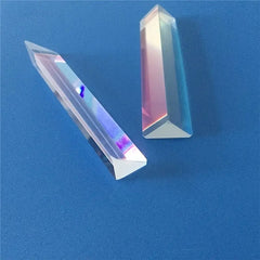 Optical Glass Triangle Prism for Physics Spectrum Teaching