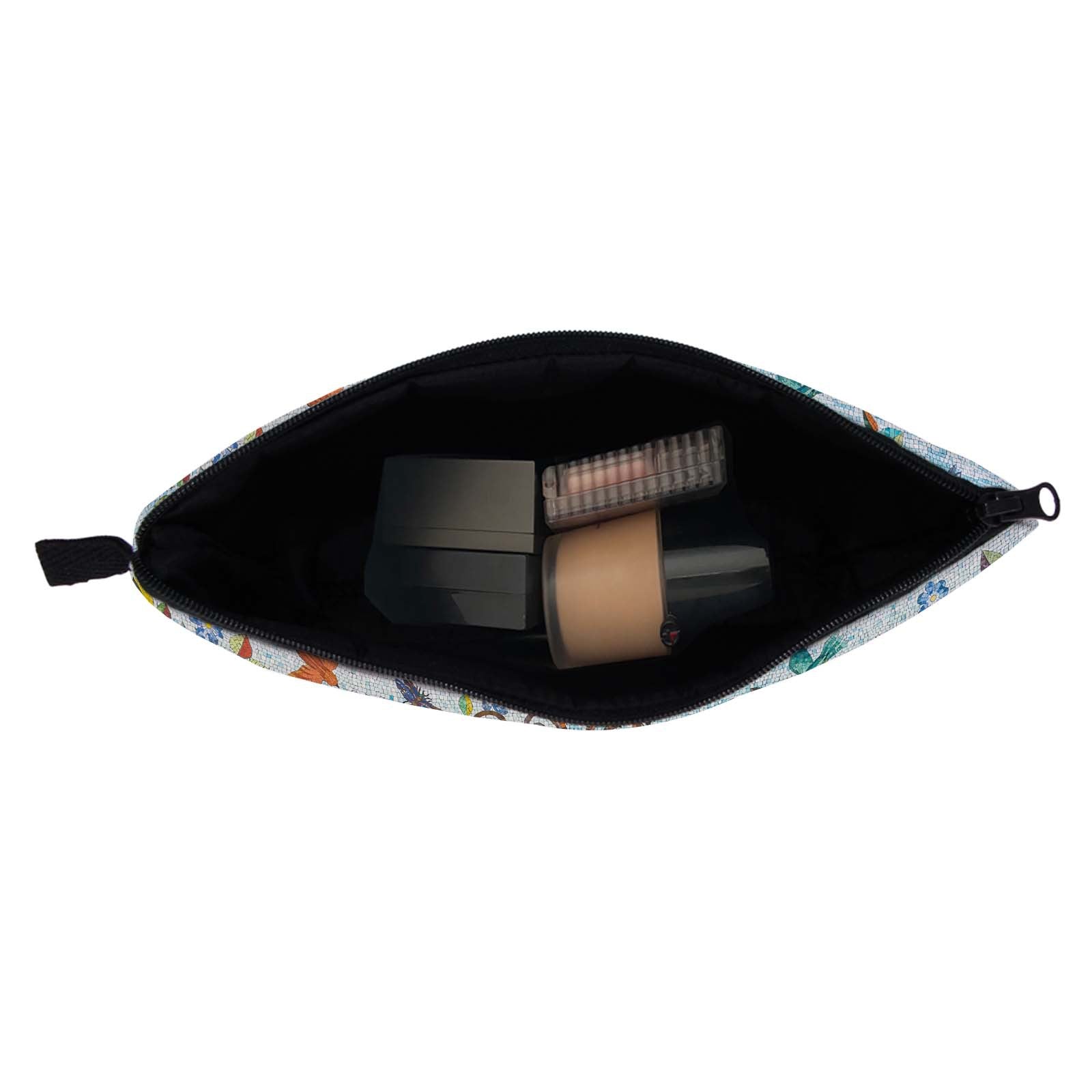 Tree Pattern Waterproof Zipper Makeup Bag Toiletry Bag Women Gift