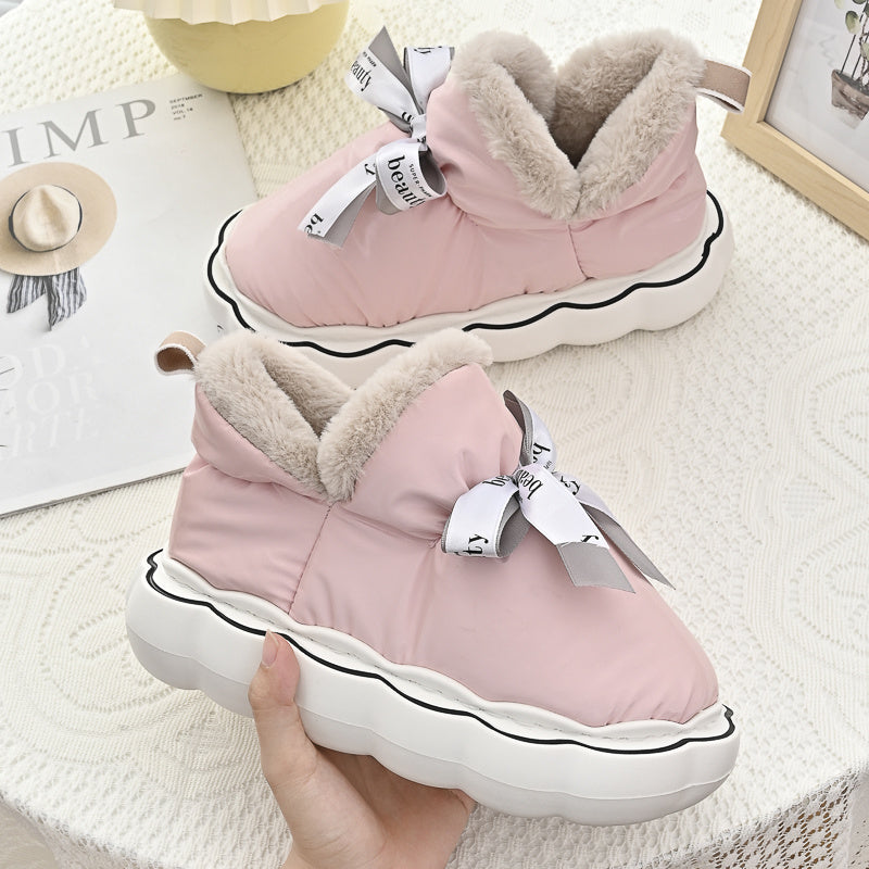 Women's Thickened Snow Boots Non-Slip Comfortable Warm Boots