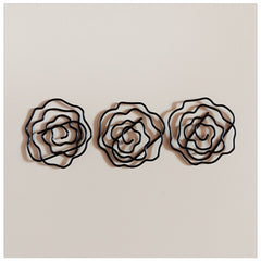 16pcs Metal Paper Clips Roses Bookmarks Office School Stationery Accessory