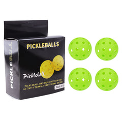 6pcs 40 Hole 2.9'' Pickleballs PE High Elastic Replacement