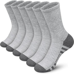 5 Pairs Men's Cotton Basketball Socks for Autumn/Winter