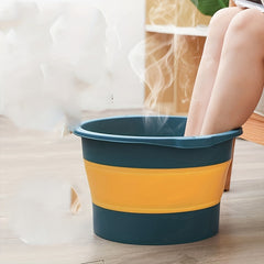 Collapsible Foot Bath Soak Tub with Massage Acupoint